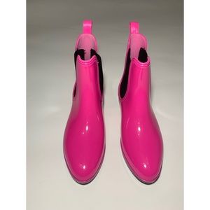 SEVEN 7  Hot Pink Rain Boot
